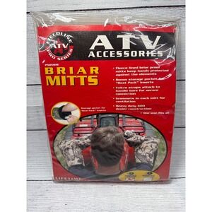 Fieldline Pro Series ATV Briar Mitts Fleece Lined Mossy Oak Handlebar Warmer NWT